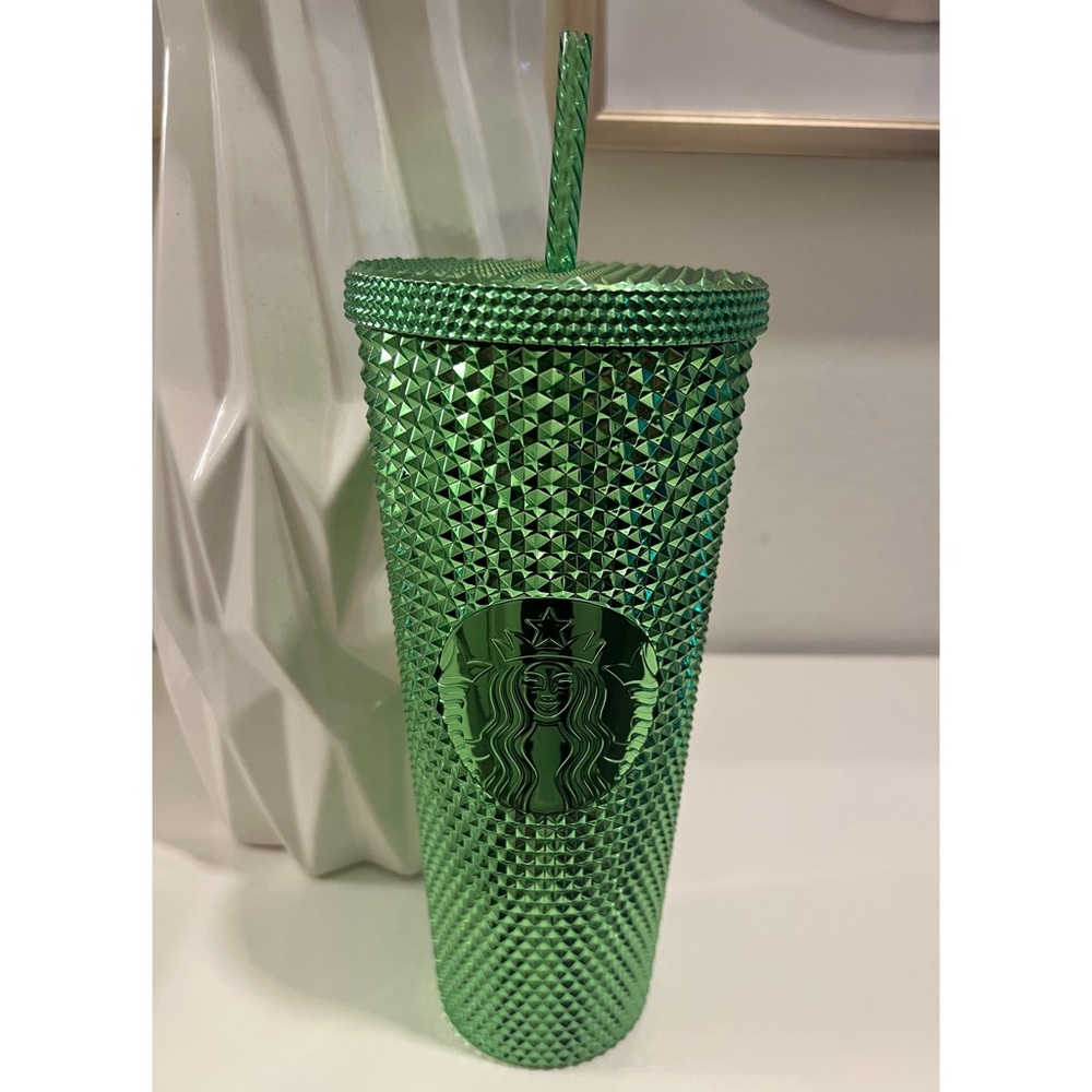 NEW Starbucks Chrome 2023 Holiday Tumbler